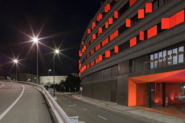 Vista nocturna promoción en Noáin